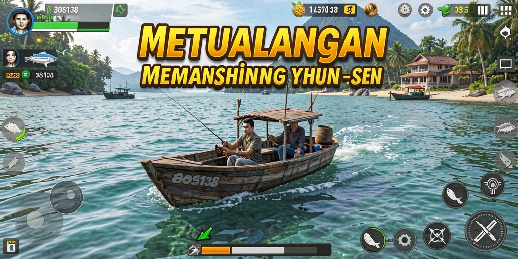 Gameplay menarik saat menangkap ikan di BOS138.