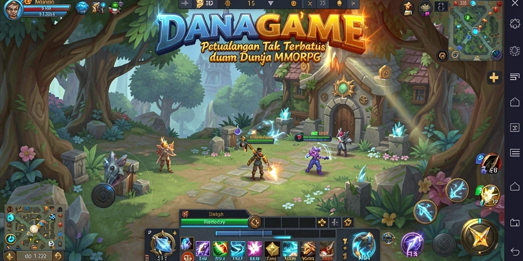 Tangkapan layar menarik dari gameplay DANAGAME yang penuh aksi.