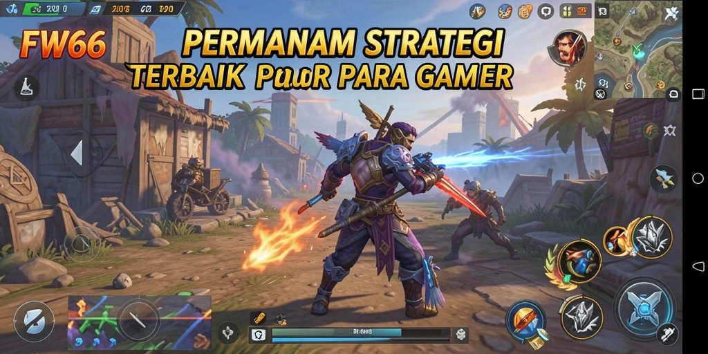 Screenshot FW66 menampilkan aksi strategis yang menegangkan.