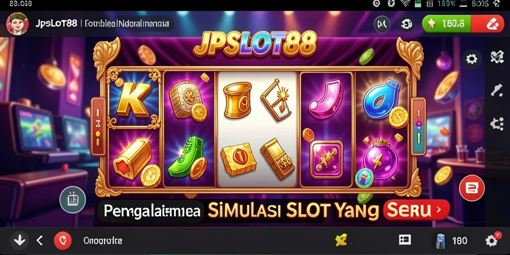 Gameplay menarik dari JPSLOT88 yang menampilkan keseruan bermain slot.