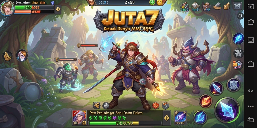 Gameplay seru dan grafis menakjubkan dalam JUTA7.