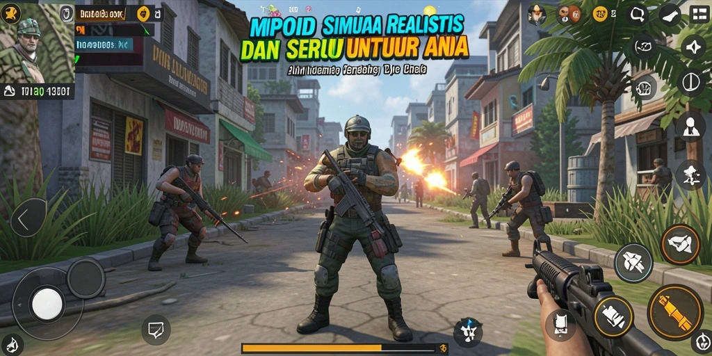 Tampilan gameplay MPOID yang menawan dan interaktif.