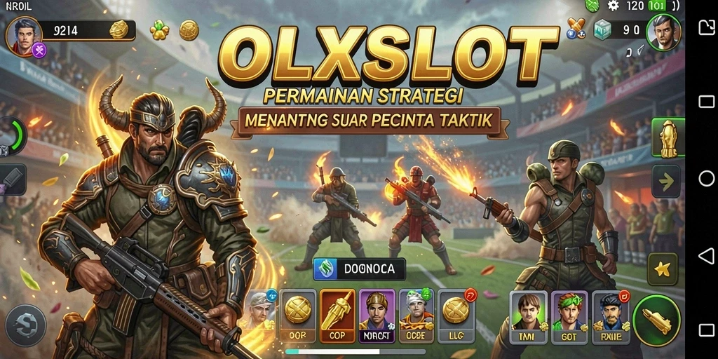 Tampilan gameplay OLXSLOT dengan strategi mendebarkan.