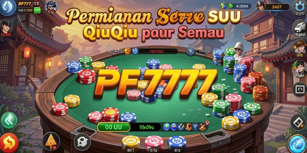 Tampilan menarik dari game QiuQiu PF777 dengan gameplay yang seru.