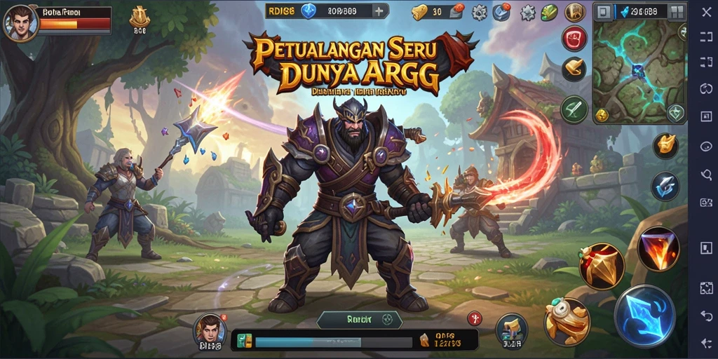 Tampilan gameplay seru dari RDI88 dengan pertarungan tak terlupakan.