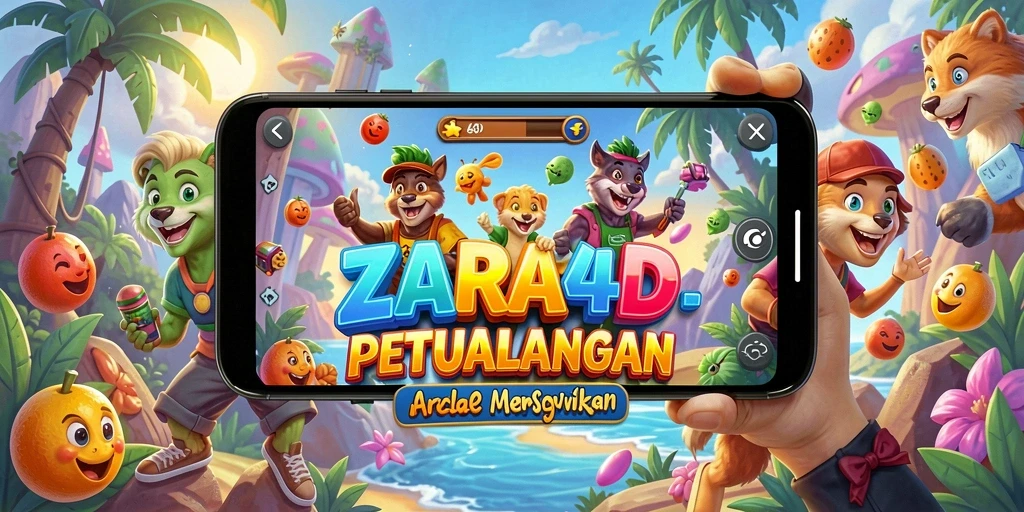Gameplay seru ZARA4D dengan rintangan menantang.