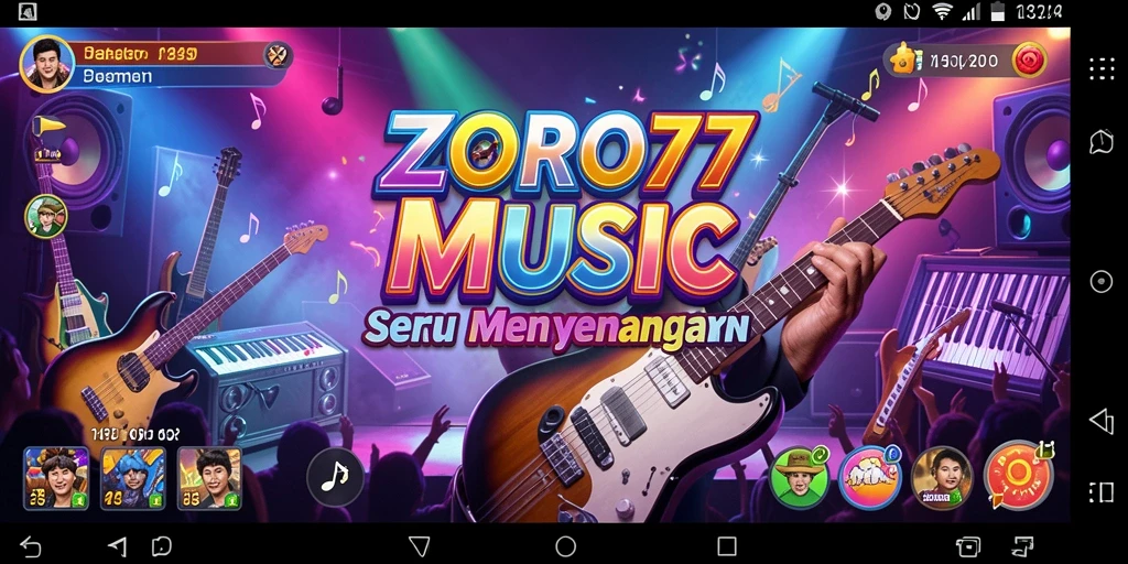 Tampilan menarik dari gameplay ZORO77 yang memukau.